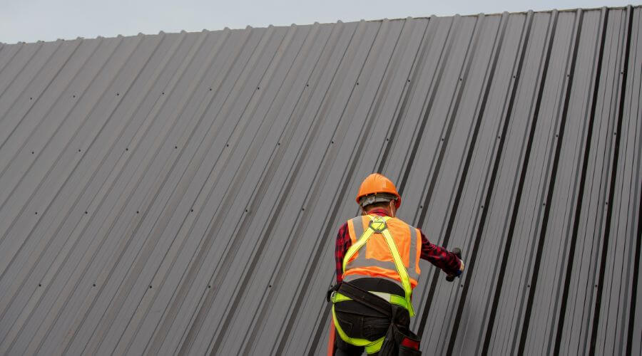 Professional metal roof installation services in Pine Island, MN